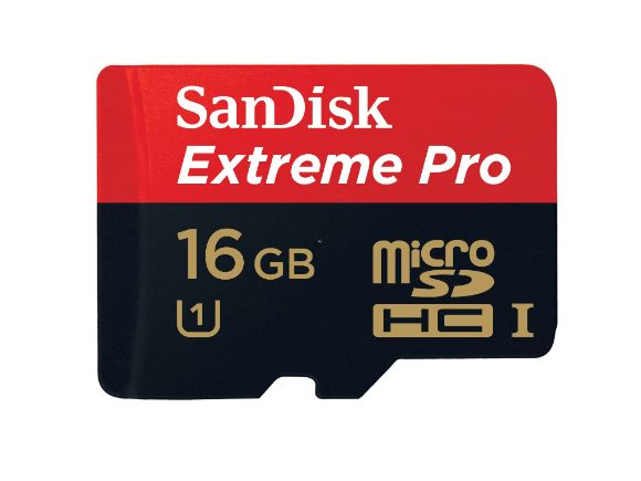 SANDISKsExtreme Pro microSDHC UHS-I  16GOХd(SDSDQXP-016G)