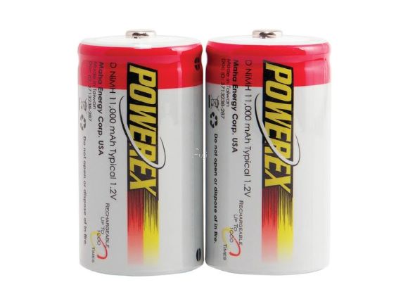 POWEREX美國1號NiMH鎳氫充電池2顆 (11000mAh、兩顆入)(MH-2D110)