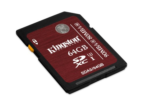 KINGSTONhyUHS-I/U3t64GB SDXCOХd(90M)(SDA3/64GB)