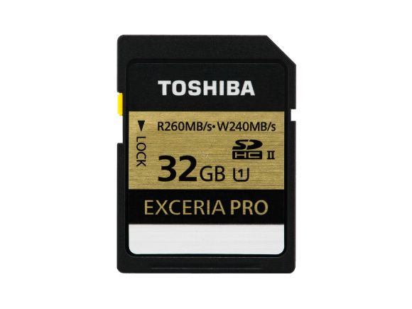 TOSHIBAFEXCERIA PRO UHS-II SDHC 32GBOХd(SDXU-032GA)