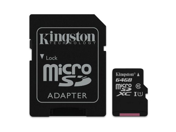 KINGSTONhy64GB U1/CL10 microSDXCd(SDd)(SDCX10/64GB)