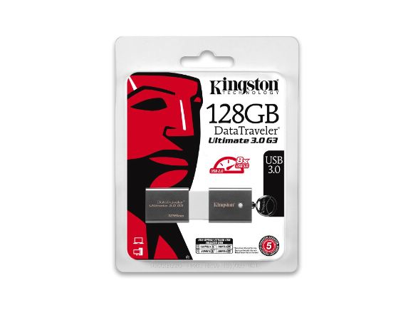 KINGSTON金士頓DataTraveler Ultimate 3.0 G3 128GB隨身碟(USB3.0)(DTU30G3/128GB)