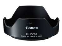 遮擋影響畫面的光線(CANON原廠LH-DC80鏡頭遮光罩/花型罩)