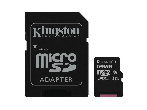 KINGSTONhy128GB UHS-I microSDXCd(SDd)(SDC10G2/128GB)