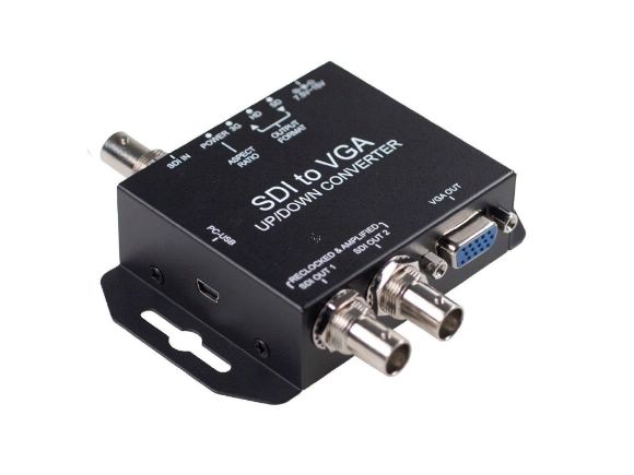 SDI to VGA-S視訊上/下/交叉轉換設備(SDI2VGA-S)