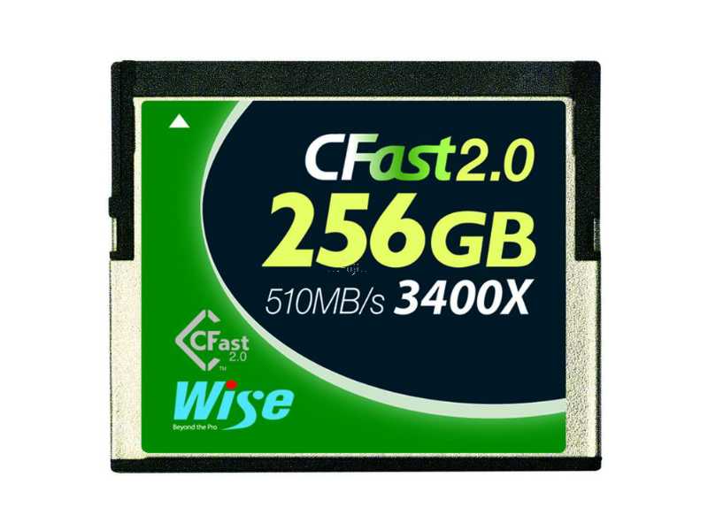 WiseΩ256GBtCFast 2.0OХd(505MB/sd)(CFA-0256)