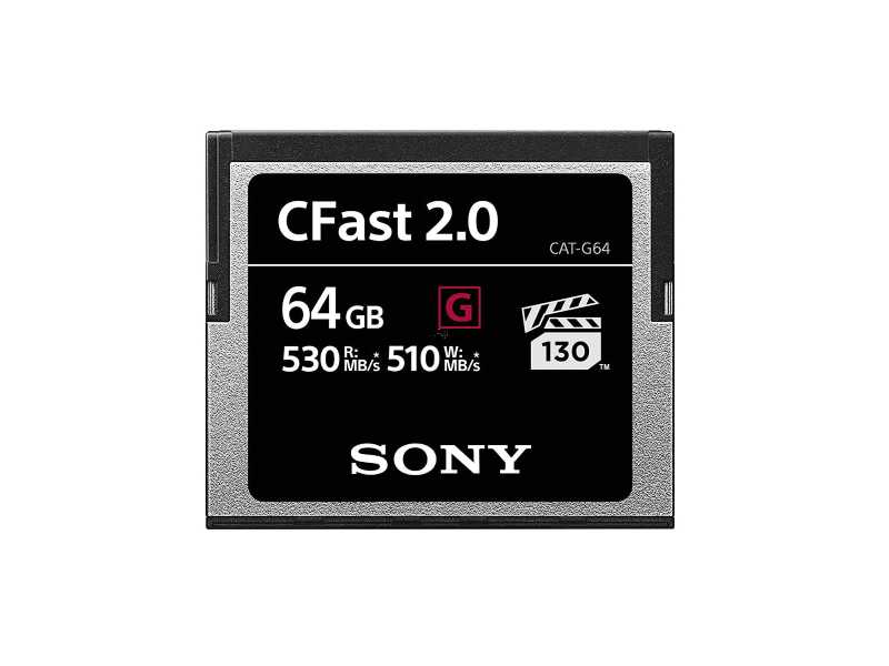 Sonyt64GB CFast 2.0 GtCOХd(CAT-G64)(CAT-G64)