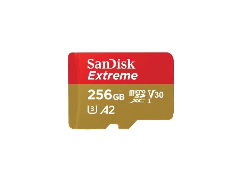 SANDISK{}Extreme microSDXC 256GBOХd(A2)(SDSQXA1-256G-AN6MA)