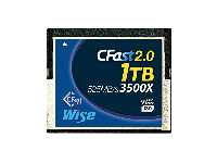 CFast 2.0最高容量  支援高達510MB/s (3400x)極速讀取速度(Wise裕拓1TB高速CFast 2.0記憶卡(525MB/s))