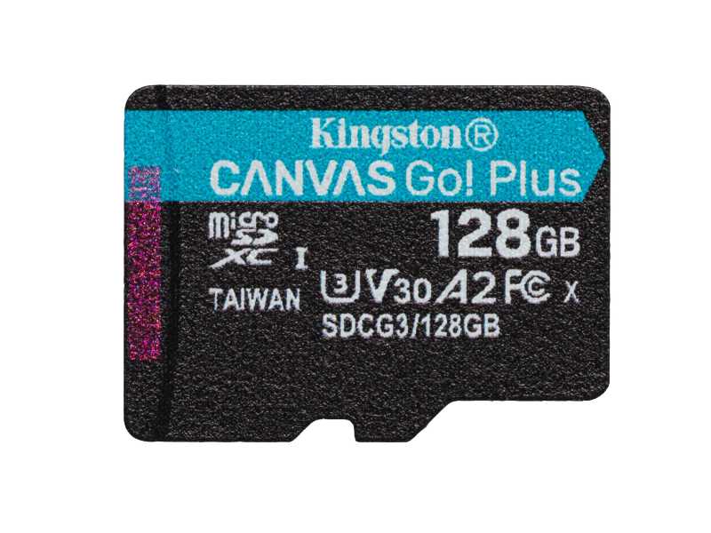 KINGSTONhy128GB Canvas Go!Plus microSDXCOХd(SDCG3/128GB)
