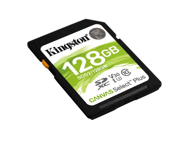 KINGSTONhyCanvas Select Plus SDXCOХd(128G)(SDS2/128GB)