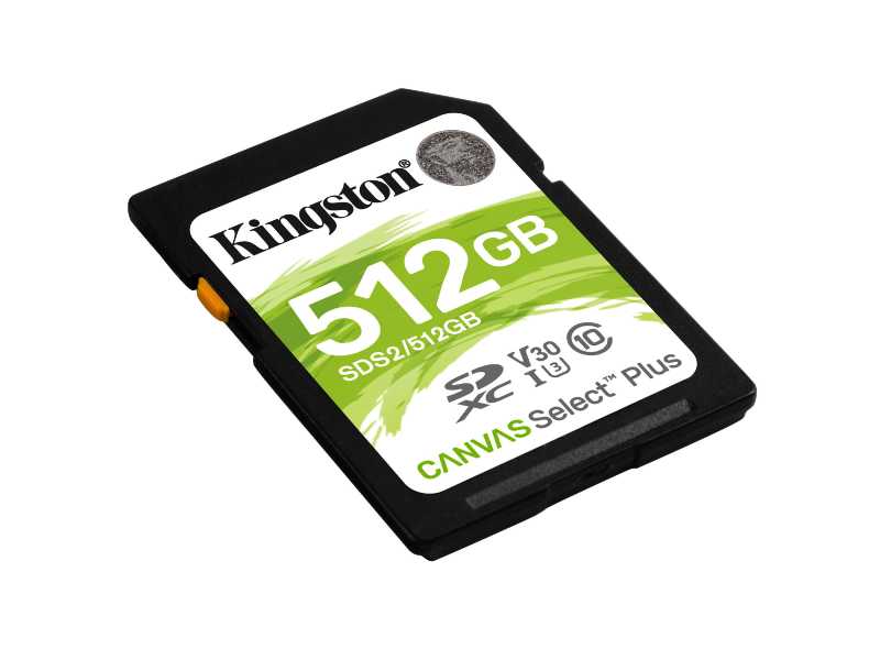 KINGSTONhyCanvas Select Plus SDXCOХd(512G)(SDS2/512GB)