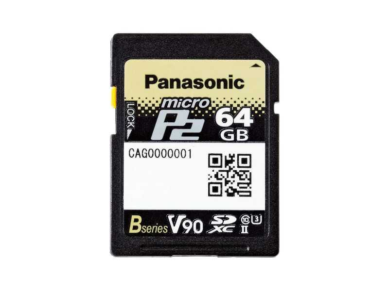 Panasonict64G Micro P2 OХd(qf/AJ-P2M064BG)(AJ-P2M064BG)