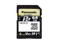 支援 4K 4:2:2 10-bit ALL-Intra 400 Mbps(Panasonic原廠64G Micro P2 記憶卡(公司貨/AJ-P2M064BG))