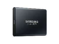 傳輸速度高達540MB/s，比 HDD 快高達4.9倍(Samsungn三星移動固態硬碟 T5 USB 3.1 1TB)