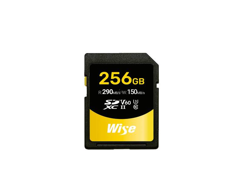 WiseΩSD-StCV60tUHS-II SDXCOХd(256G)(SD-S256)