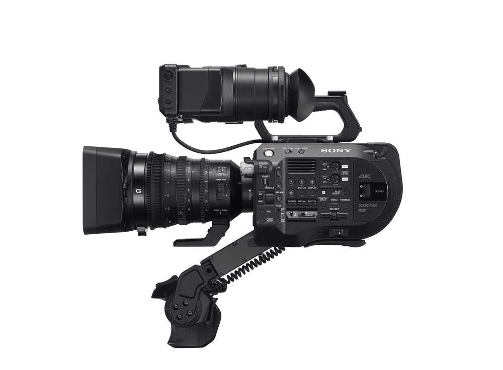 SONY发布可更换镜头XDCAM 4K摄影机FS7II