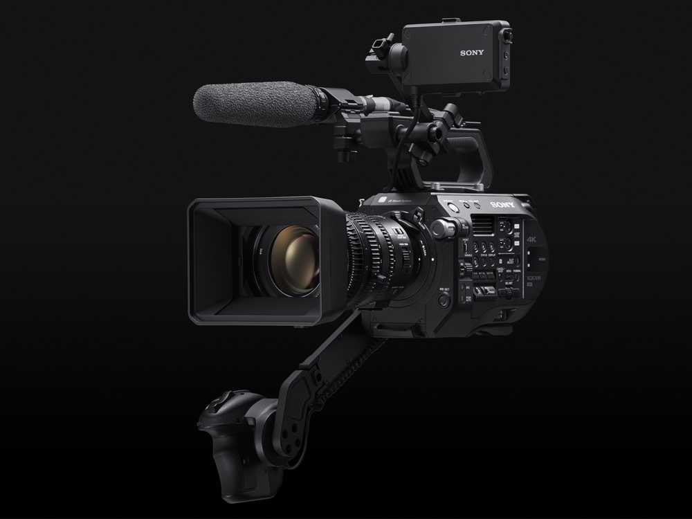 SONY发布可更换镜头XDCAM 4K摄影机FS7II