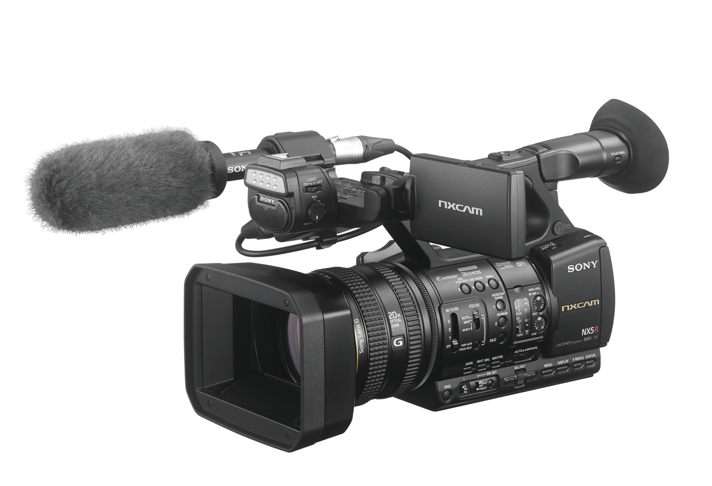 SONY发布NXCAM新机HXR-NX5R掌上型摄录