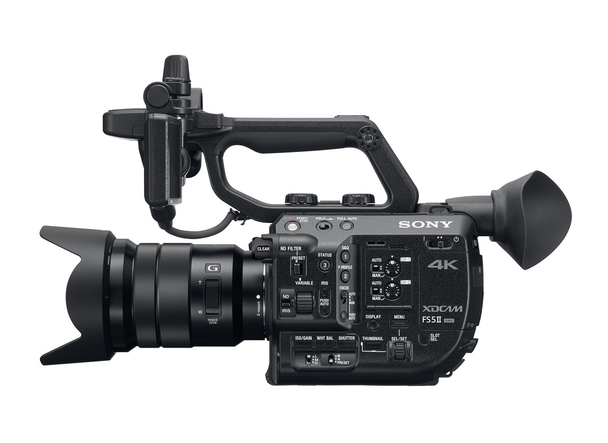 SONY推出PXW-FS5II 4K 35mm摄影机