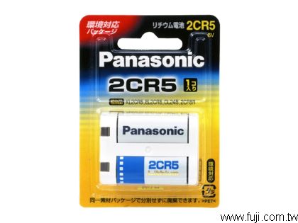 Panasonic國際牌2CR5一次鋰電池(2CR5)