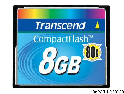 TranscendШ 8GB 80tCF(CompactFlash)O(TS8GCF80)