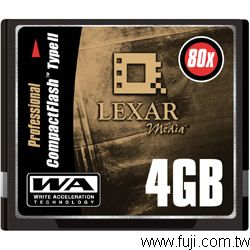 LEXARpCompactFlash 4GB(4096MB)O(80x)(LEXAR-4GB80X)