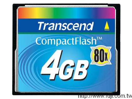 TranscendШ 4GB 80tCF(CompactFlash)O(TS4GCF80)