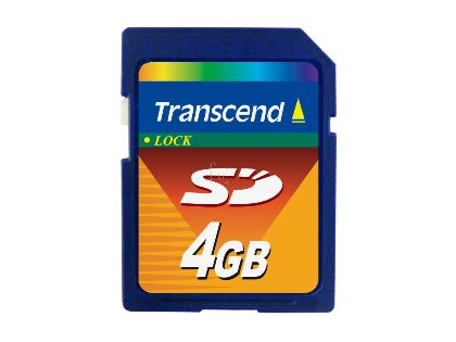 TranscendШ4GB Secure Digital CardO(¾ϬP)(TS4GSDC )