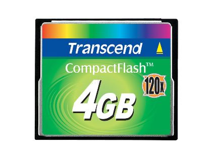 TranscendШ 4GB 120tCF(CompactFlash)O(TS4GCF120)