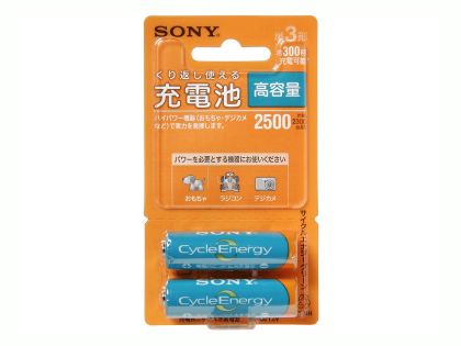 SONYtCycleEnergyTBq(2500mAh.@2)(NH-AA-2BF)