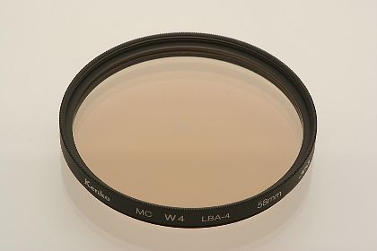 KENKO日本MC W4(81C)彩色底片色溫鏡片(55mm)(W4-81C55)