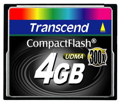 TranscendШ 4GB 300xCF(CompactFlash)O(TS4GCF300)