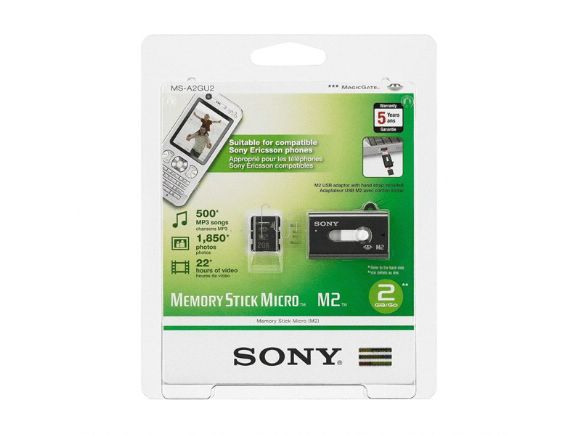 SONYtSony Memory Stick Micro(M2) 2GBOХd]M2 USBŪdС^ (MS-A2GU2)