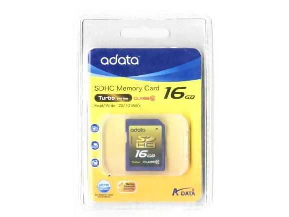 ADATA­16GB Turbo Series SDHC 2.0  Class 6OХd(TurboSDHC16GB)