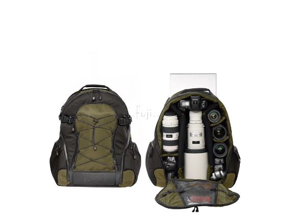 TENBA天霸SHOOTOUT Backpack (L) 飛速雙肩背包(黑/橄欖綠)(632-321)