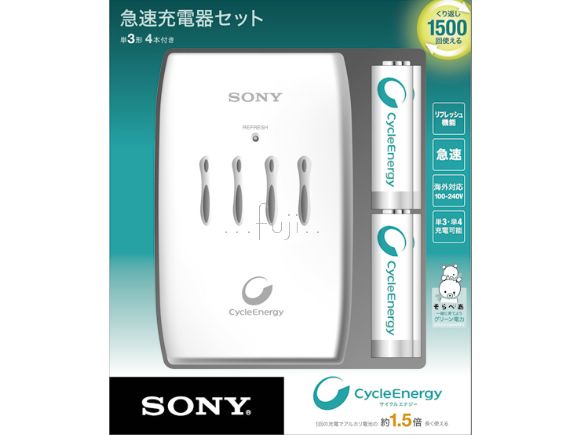Sony原廠BCG34HRE4R快速充放電組(含1000次長壽電池x4)(BCG-34HRE4K)