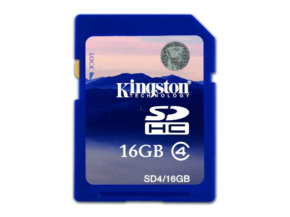 KINGSTONhyt16GB SDHCOХd(CL4)(SD4/16GB)