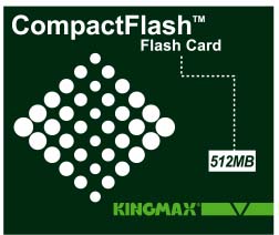 KINGMAXӳ512MB-CF(CompactFlash)OХd(KINGMAX-CF512)
