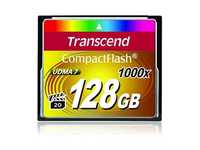 Transcend創見1000X極速CF記憶卡128GB(終身保固)(TS128GCF1000)