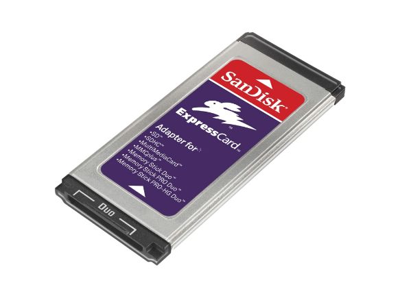 SANDISKsMulti Card ExpressCard Adapter ౵d(SDAD-109-A11)