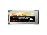 可配合任何備有ExpressCard™ 34插槽的電腦使用。(SANDISK新帝Extreme Pro ExpressCard Adapter 轉接卡)
