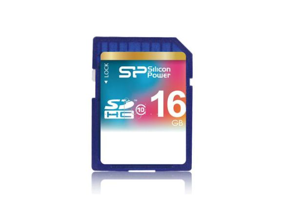 Silicon-power廣穎16GB Class10  SDHC記憶卡(終身保固)(SP016GBSDH010V10)