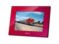 SONY原廠7吋S-Frame 數位相框(DPF-HD700靚彩紅)(DPF-HD700/R)