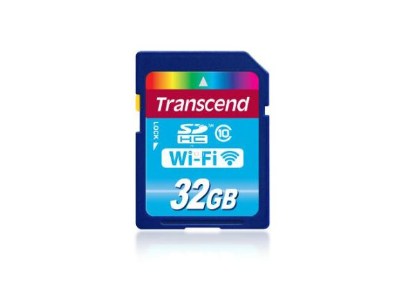 Transcend創見32GB無線Wi-Fi  SDHC記憶卡( Class 10)(TS32GWSDHC10)