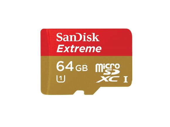 SANDISKs64G Extreme® microSDXC™ UHS-I CardOХd(SDSDQX-064G)