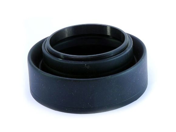 三段橡膠LENS HOOD鏡頭遮光罩(58mm)(LENSHOODIII49)