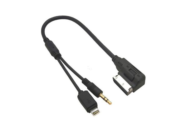 Genuine Audi AMI Lightning Adapter Cable For Audi Q3 2012-2017 – IPhone/iPod Lead (4F0 051 510 AL)