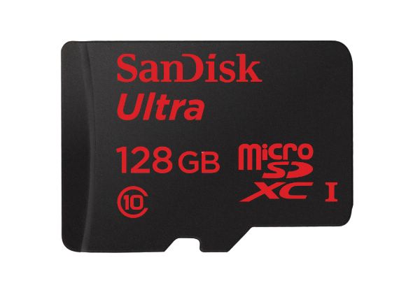 SANDISKsUltra microSDXC UHS-I 128GBOХd (qf)(SDSDQUA-128G-C46A - 128GB)