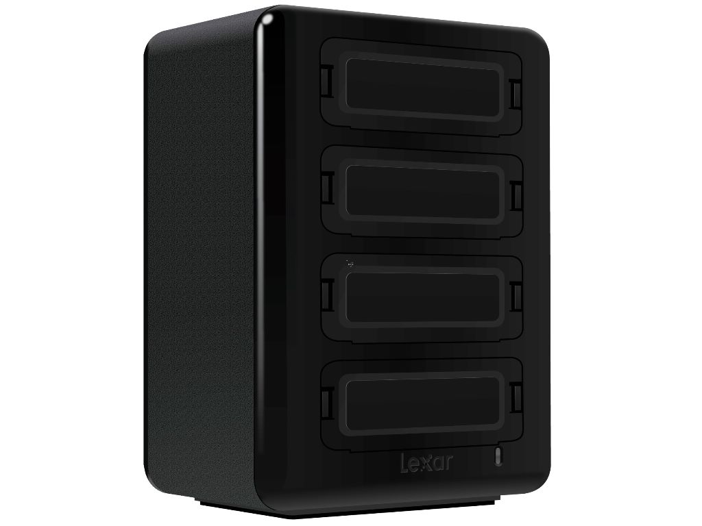 Lexar?��?�?Professional WorkflowHR2專業?�槽讀?�模組座 ((訂購編�?：A12296